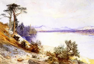 Head of the Yellowstone River by Thomas Moran Oil Painting