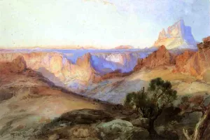 In Southern Utah by Thomas Moran Oil Painting