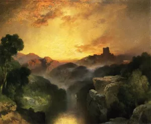 Land of Dreams by Thomas Moran - Oil Painting Reproduction