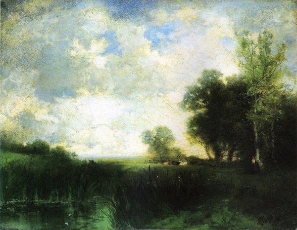 Main Product Photo of Lowery Day Painting by Thomas Moran