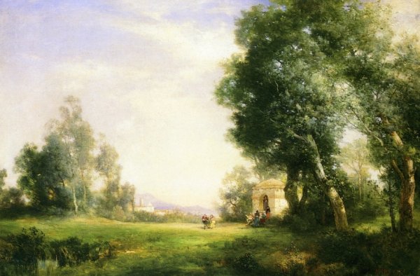 Main Product Photo of Near Tula Painting by Thomas Moran