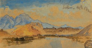 Port Neuf Canyon, Idaho by Thomas Moran Oil Painting