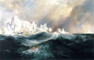 Spectres from the North Oil painting by Thomas Moran