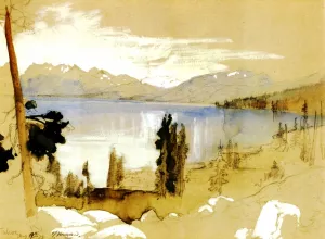 Tahoe painting by Thomas Moran