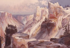 The Grand Canyon, Yellowstone by Thomas Moran Oil Painting
