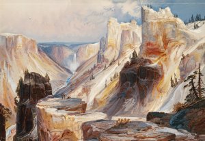 The Grand Canyon, Yellowstone by Thomas Moran Oil Painting