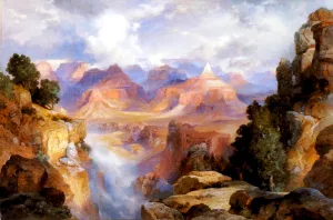 The Grand Canyon by Thomas Moran - Oil Painting Reproduction