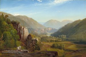 The Juniata, Evening by Thomas Moran Oil Painting