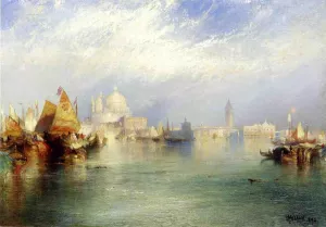The Splendor of Venice by Thomas Moran Oil Painting