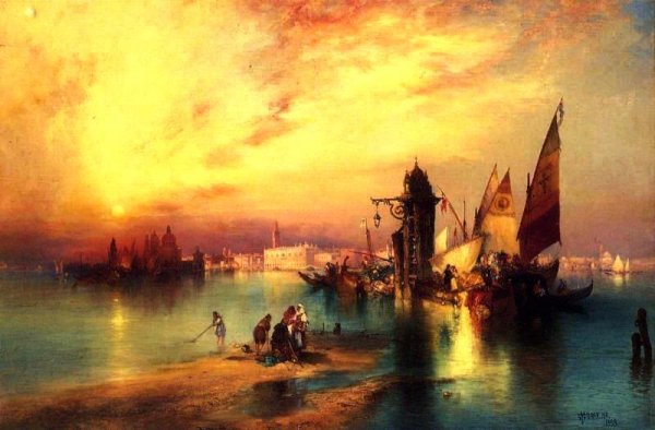 Main Product Photo of Venice 2 Painting by Thomas Moran