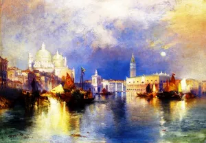 Venice 4 by Thomas Moran Oil Painting