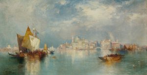 Venice by Thomas Moran Oil Painting