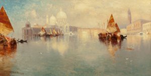 Venice by Thomas Moran Oil Painting