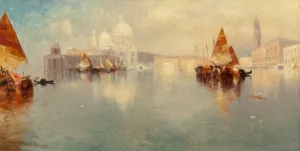 Venice by Thomas Moran Oil Painting