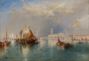 Venice by Thomas Moran Oil Painting