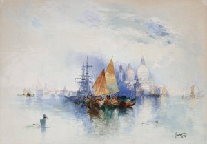 Venice by Thomas Moran Oil Painting