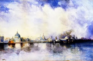 World's Columbian Exposition, 1894 by Thomas Moran Oil Painting