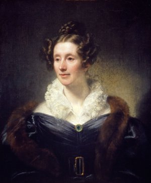 Mary Fairfax, Mrs William Somerville, 1780 - 1872. Writer on science by Thomas Phillips Oil Painting