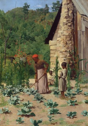 The Way They Live by Thomas Pollock Anshutz Oil Painting