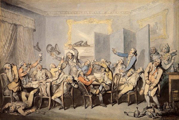 Main Product Photo of The Brilliants  Painting by Thomas Rowlandson