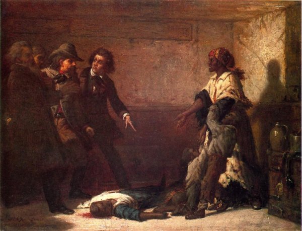 Margaret Garner by Thomas Satterwhite Noble - Hand-Painted Oil Painting Reproduction