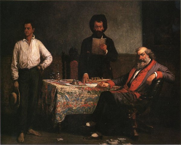 Main Product Photo of The Price of Blood Painting by Thomas Satterwhite Noble