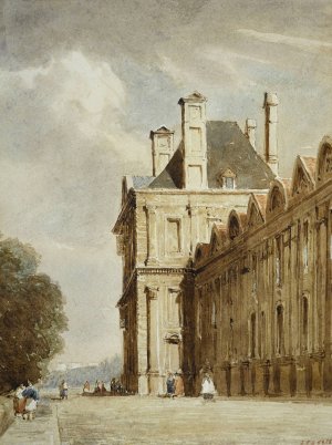 Le Pavillon de Flore by Thomas Shotter Boys Oil Painting