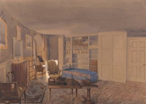 The Duke of Wellington's Room at Walmer Castle, Dec. 4, 1852 by Thomas Shotter Boys Oil Painting