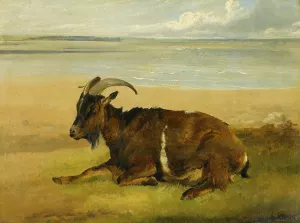 The Lone Mourner Oil painting by Thomas Sidney Cooper