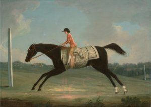 Borlase Cokayne as a Boy riding Sultana by Thomas Smith Of Derby Oil Painting