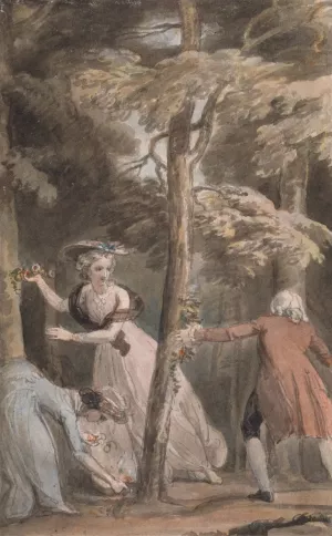 Illustration to the Virtuous Orphan by Thomas Stothard Oil Painting
