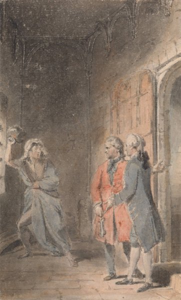 Illustration to the Virtuous Orphan by Thomas Stothard - Hand-Painted Oil Painting Reproduction