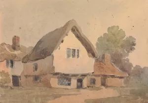 Cottage by Thomas Sully Oil Painting