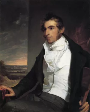 Daniel LaMotte by Thomas Sully Oil Painting