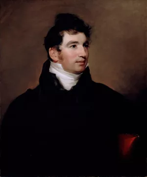Dr. Edward Hudson by Thomas Sully Oil Painting