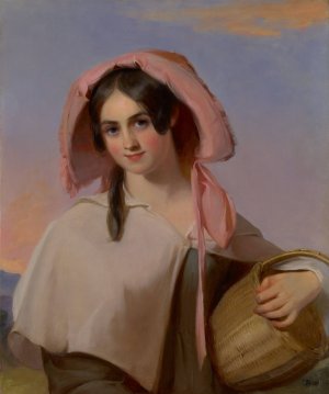 Elizabeth Cook by Thomas Sully Oil Painting