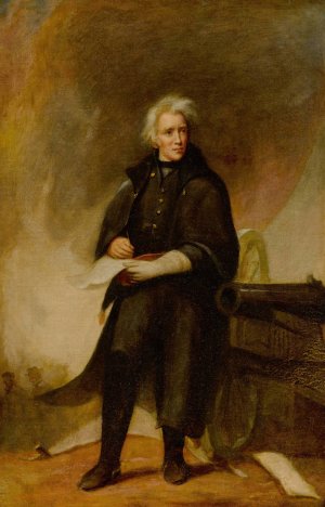 General Jackson After the Battle of New Orleans by Thomas Sully Oil Painting