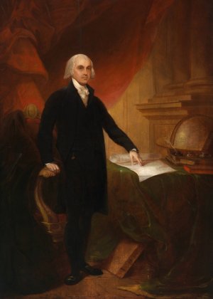 James Madison by Thomas Sully Oil Painting
