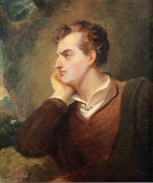 Main Product Photo of Lord Byron Painting by Thomas Sully