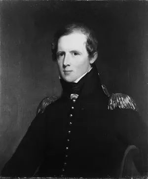 Major John Biddle painting by Thomas Sully