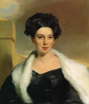 Mary Anne Heide Norris by Thomas Sully Oil Painting