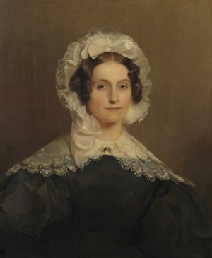 Mary Stout, wife of Richard Stout by Thomas Sully Oil Painting