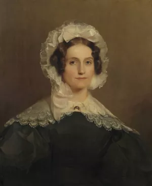 Mary Stout, wife of Richard Stout by Thomas Sully Oil Painting