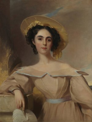 Mrs. Charles Gratiot by Thomas Sully Oil Painting