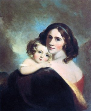 Mrs. Fitzgerald and Her Daughter Matilda
