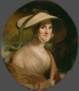 Mrs. George Lingen by Thomas Sully Oil Painting