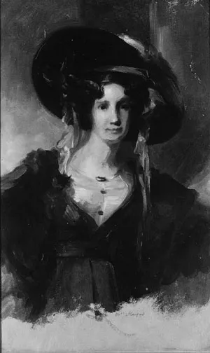 Mrs. Huges by Thomas Sully - Oil Painting Reproduction