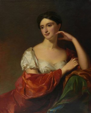Mrs. John Redman Coxe by Thomas Sully Oil Painting