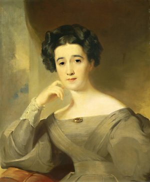 Mrs. William Griffin by Thomas Sully Oil Painting