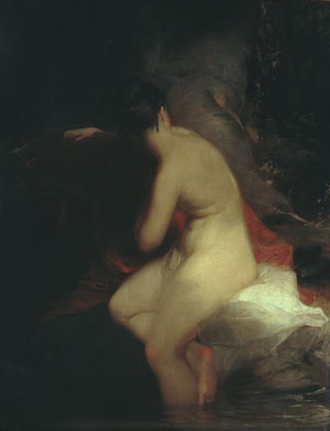 Main Product Photo of Musidora Painting by Thomas Sully